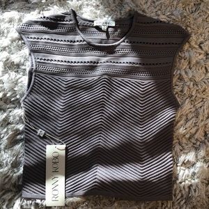 ronny kobo cutesy crop top:)